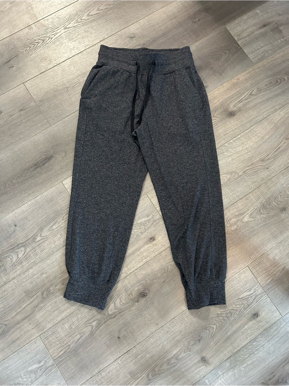 lululemon athletica Heathered Charcoal Gray Joggers